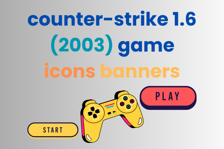 counter-strike 1.6 (2003) game icons banners